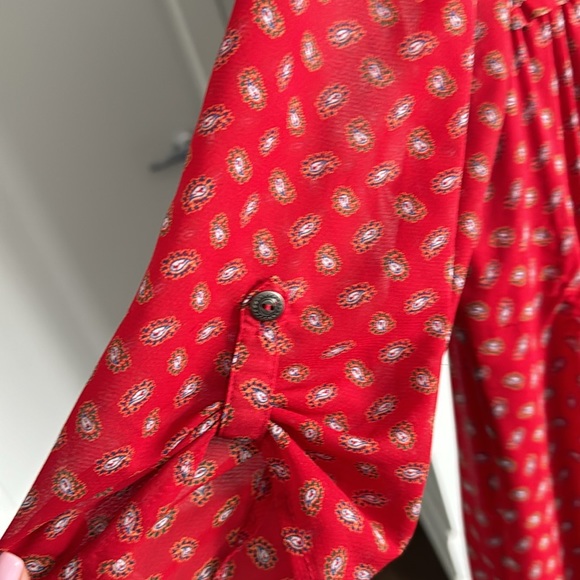 Free People Red Dress With Pockets - Picture 5 of 9